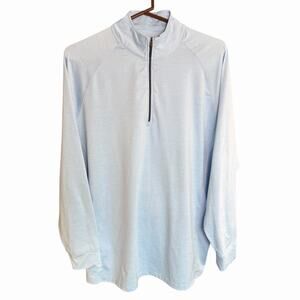 Onward Research Quarter Zip Men's Light Blue Large Performance Athleisure Golf